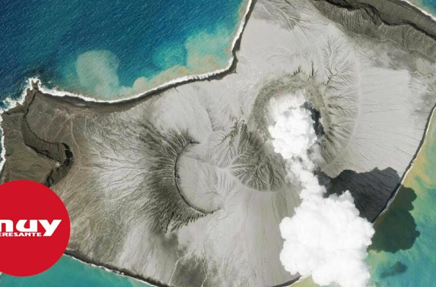  La NASA estima que la erupción en Tonga tuvo una fuerza de 10 megatones