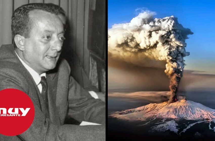  El misterio del cadáver hallado dentro  del volcán Etna
