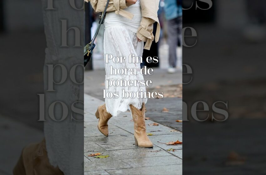  Botines para este otoño #botas #calzado #botines #moda