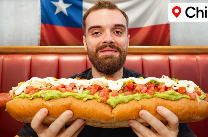  Probando Comida Callejera de Chile