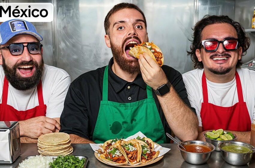  Probando Comida Callejera de México 🇲🇽