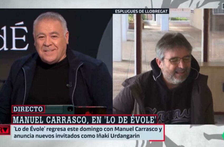  Évole sufre un nuevo ataque de cataplexia en pleno directo con Ferreras: «Cuídate mucho»