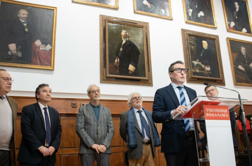  Abre al público la nueva Galería de Retratos de Rectores de la Universidad de Salamanca