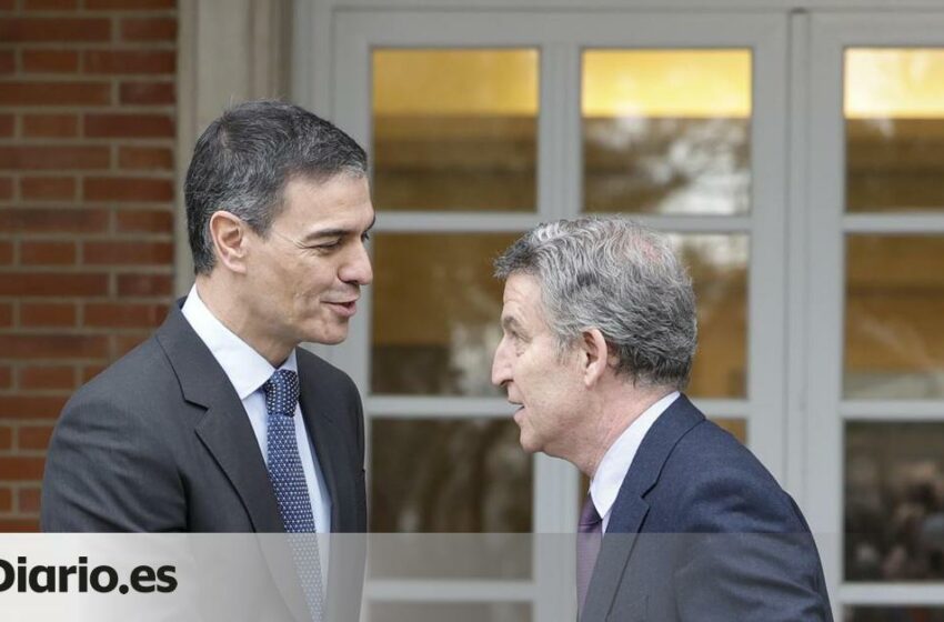  Sánchez y Feijóo suspenden su reunión de este lunes en Moncloa tras el accidente de tren en Córdoba