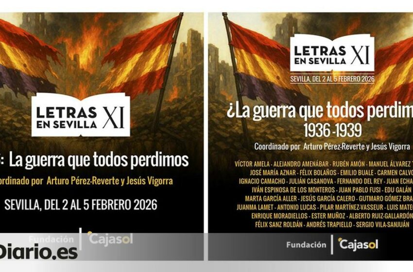  ¿La guerra que todos perdimos? Pérez-Reverte achaca la polémica de la jornada de Memoria a un «error de maquetación»