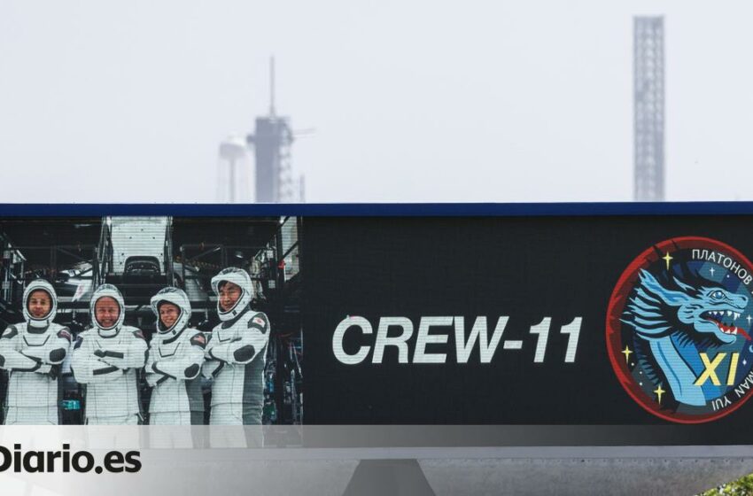  La NASA adelanta el regreso de cuatro tripulantes de la estación espacial por la enfermedad de uno de los astronautas