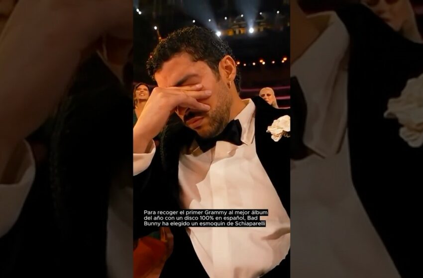  Bad Bunny, gran triunfador de la noche de los Grammy con 2 galardones