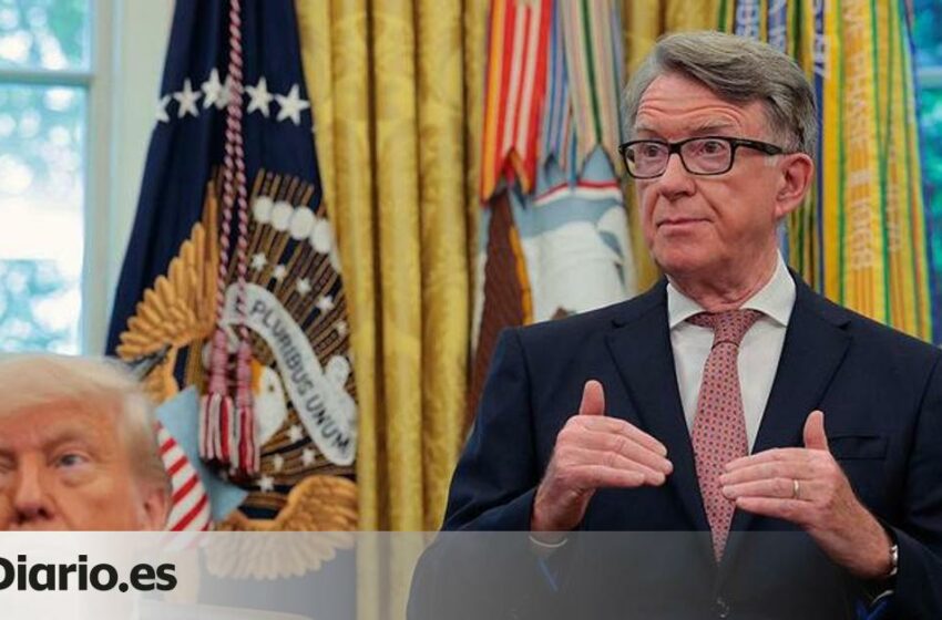  El exembajador británico y excomisario europeo Peter Mandelson, arrestado por el caso Epstein