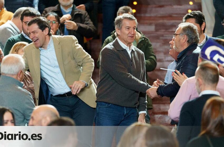  Feijóo asegura que los españoles no se merecen «la agonía de un Gobierno acabado»