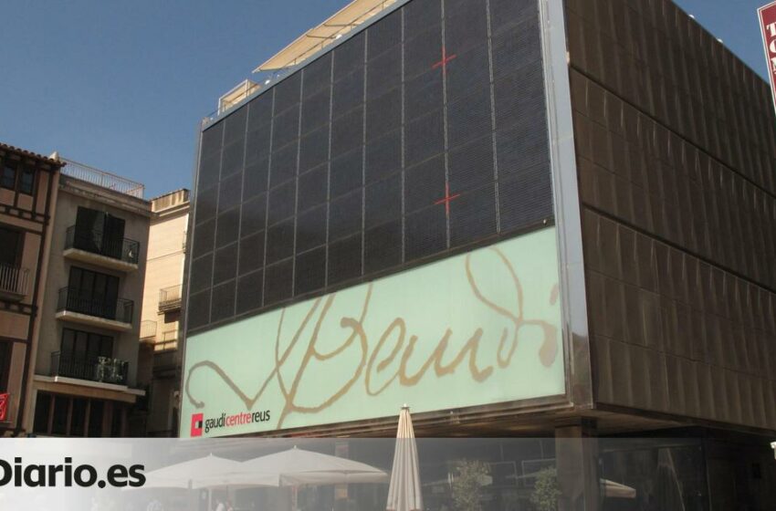  Reus, ciudad natal de Gaudí, inaugura un mural en su honor por el centenario de su muerte