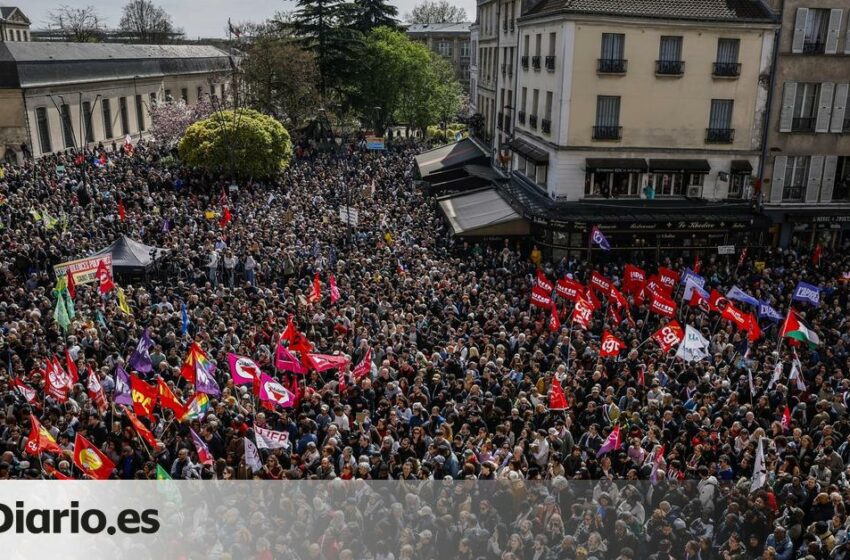  Miles de personas se manifiestan en Francia frente al racismo tras los ataques contra el alcalde de Saint-Denis